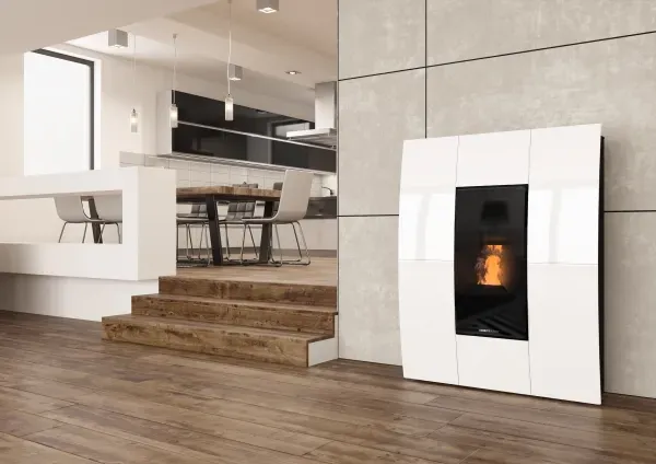 Compact Glass Relax Hybrid 8 - 10 - 12 Kw Couleurs : Stone - Blanc - Bordeaux - Noir - Champagne - Gun Metal