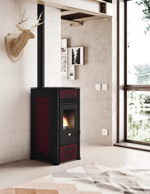 Lucilia 9.5 KW Rouge Blanc Noir