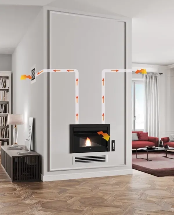 Nico - 12.4 KW Doubles Canalisations Noir