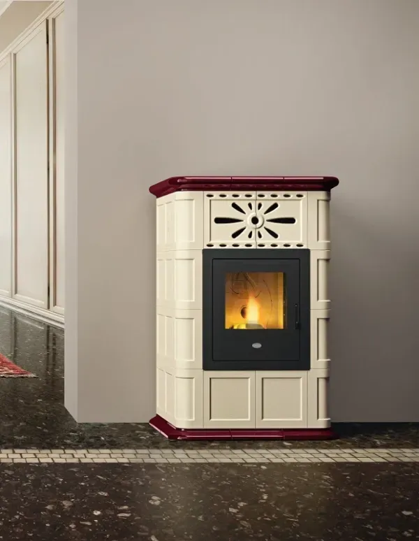 Eva Calor - Maria 13.8 KW Céramique - Beige - Rouge - Brun