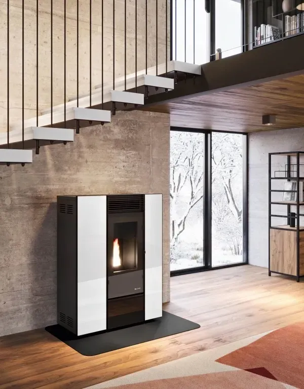 Eva Calor - Denise Canalisables 11 KW Blanc Noir Rouge