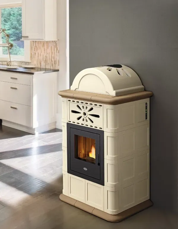 Eva Calor - Rosy 13.8 KW Céramique - Beige - Rouge - Brun