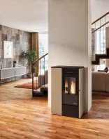 Eva Calor - Vanessa Hermetique 9.5 KW Beige - Rouge - Noir