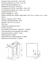 Eva Calor - Vale 8 KW Beige - Rouge - Noir (6)