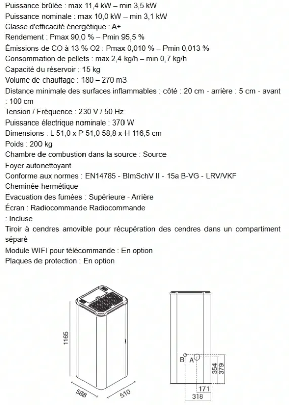 Silence Plus 11 KW Noir (5)