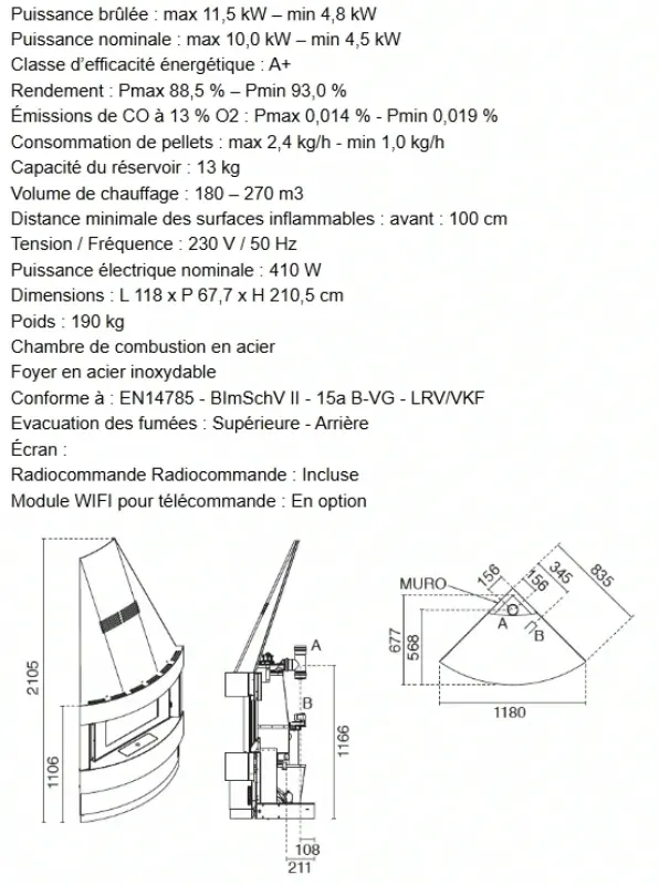Raphael 11.5 KW Blanc & Noir (2)